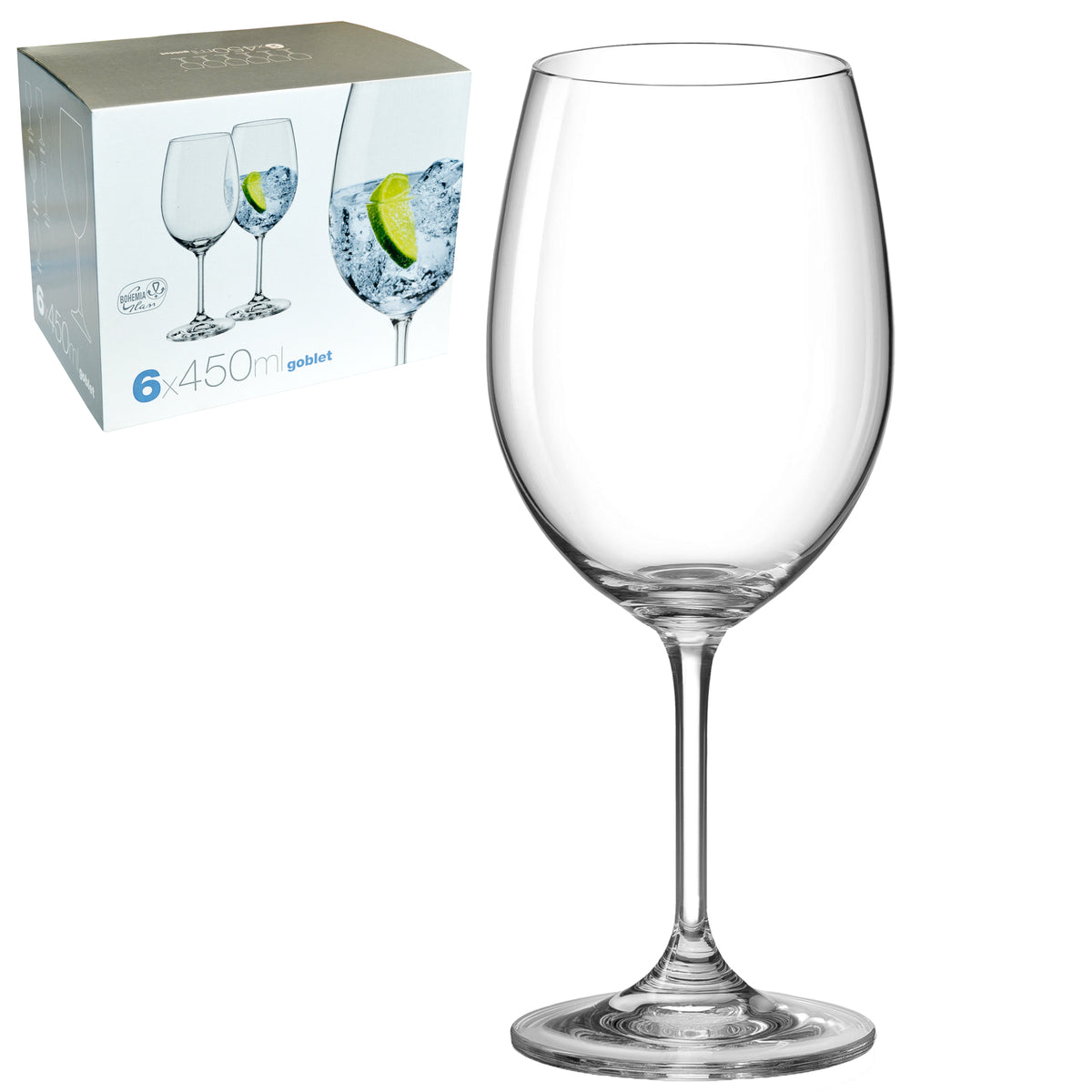 Set 6 Calici Vino Bianco Lara – 450 ml