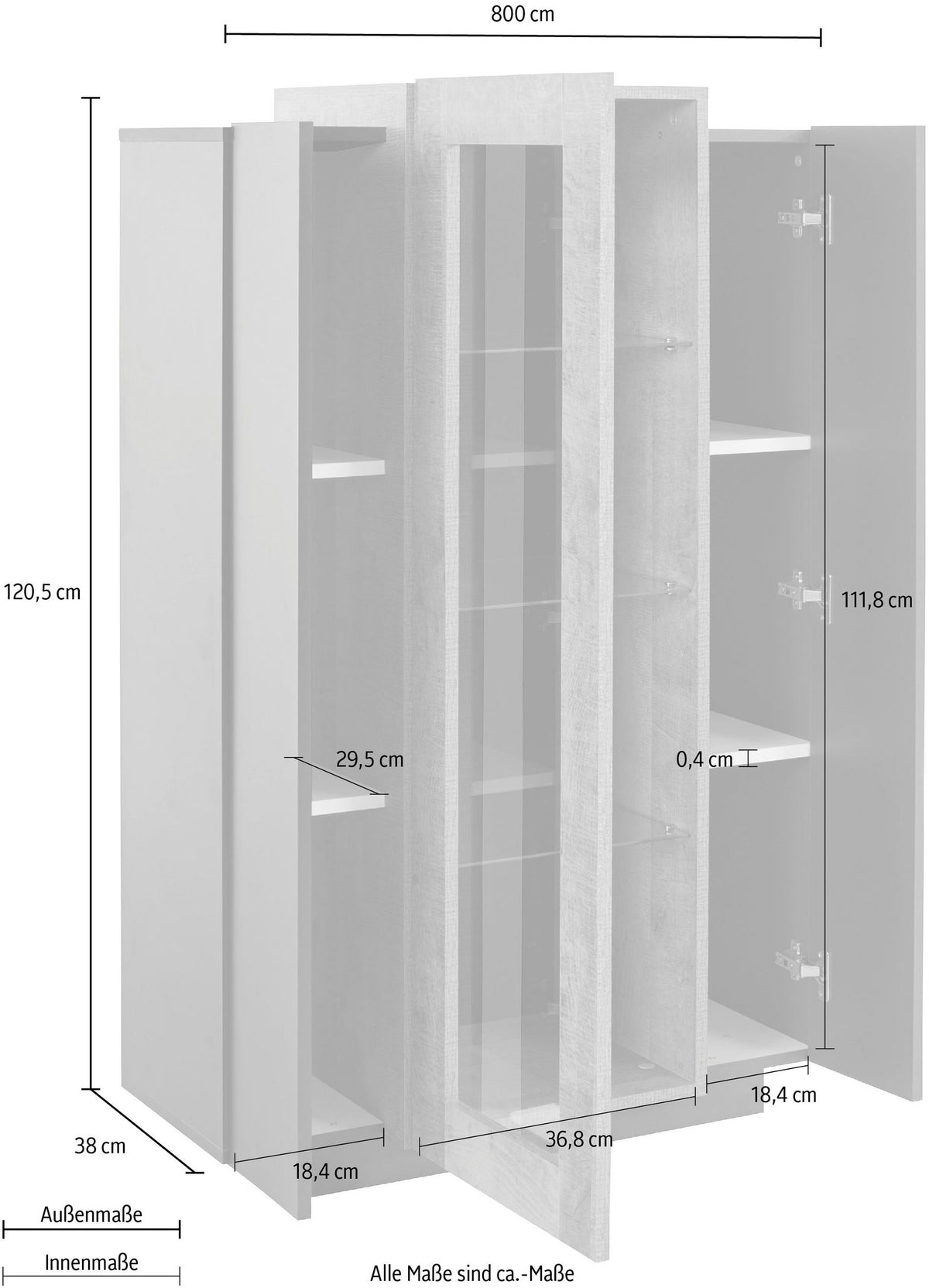 Vetrina CORO | Web Furniture