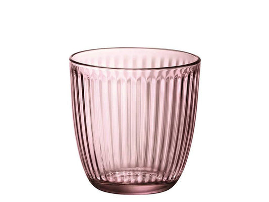 Set 6 bicchieri acqua Line Lilac – blu / rose – vetro colorato