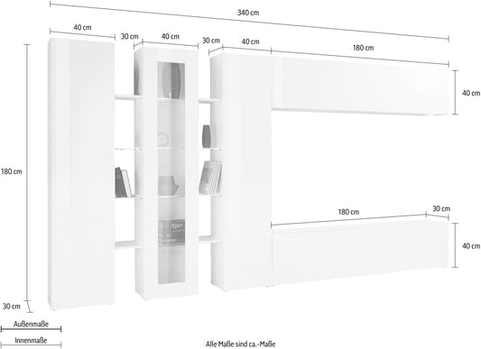 Soggiorno MARUSKA asimmetrico | Web Furniture