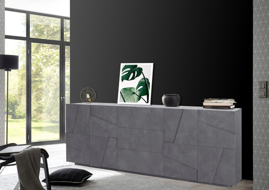 Credenza PING 220 cm 4 ante + 3 cassetti | Web Furniture