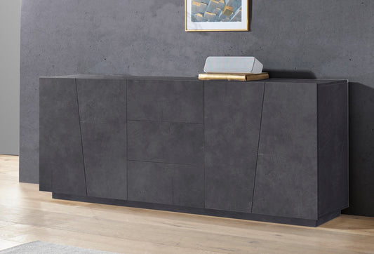 Credenza VEGA 220 cm 4 ante + 3 cassetti | Web Furniture