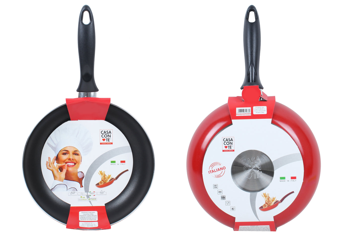 Padella antiaderente Casa Con Te (18–32 cm) – Made in Italy