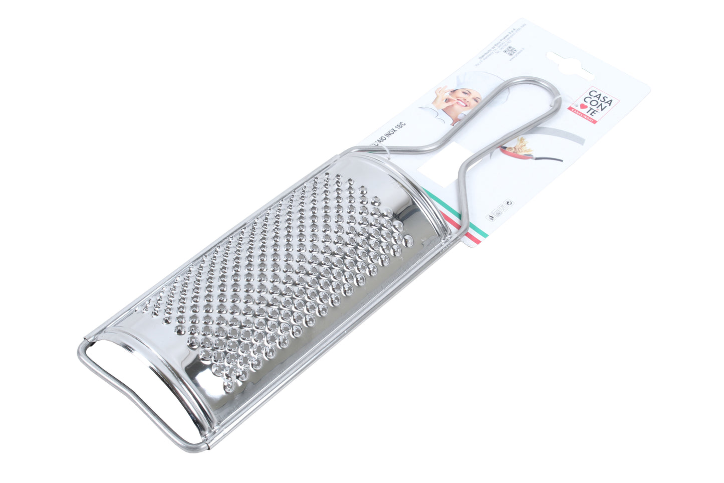 Grattugia in acciaio Casaconte’ – 18/C – 9/13/16 cm