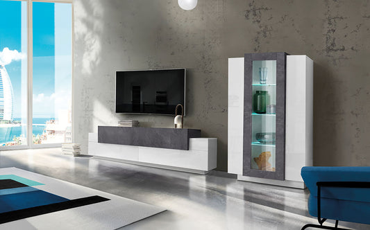 Soggiorno CORO con Porta TV + vetrina | Web Furniture