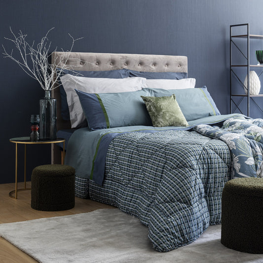 Trapunta Stampata Absinthe - 100% Poliestere - Singolo e Matrimoniale