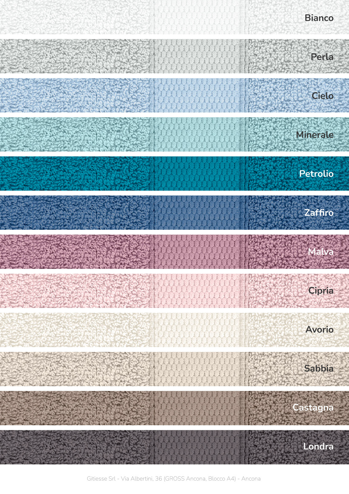 Telo Bagno Caleido in Spugna 90x150 cm 100% Cotone