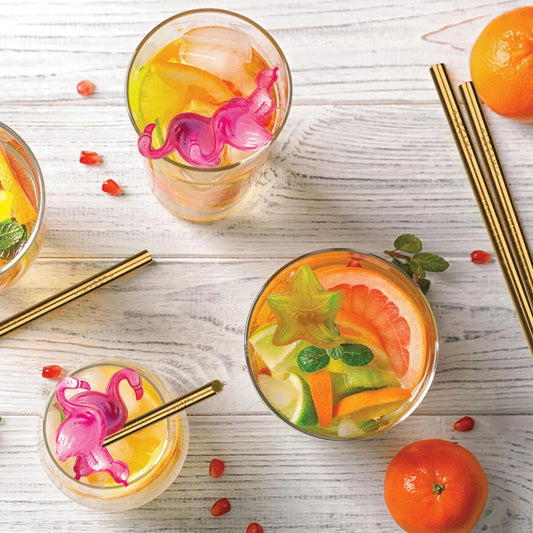 Cubetti di Ghiaccio Riutilizzabili - Multicolor Tropical - Reusable Ice Cubes Legami