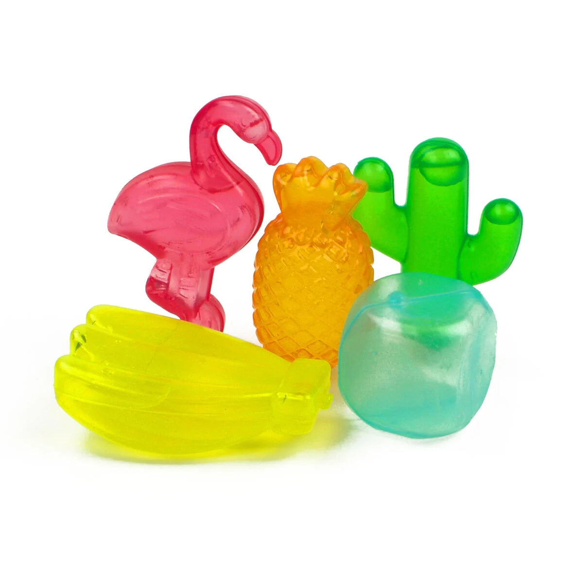 Cubetti di Ghiaccio Riutilizzabili - Multicolor Tropical - Reusable Ice Cubes Legami