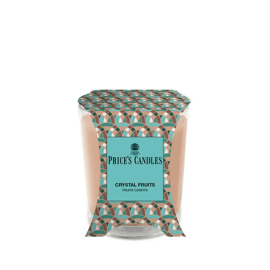Price’s Candles Crystal Fruits – Candela Profumata Fruttata in Bicchiere 170 g