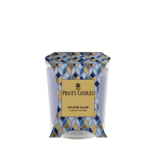 Price’s Candles Eclipse Glow – Candela Profumata Legnosa in Bicchiere 170 g