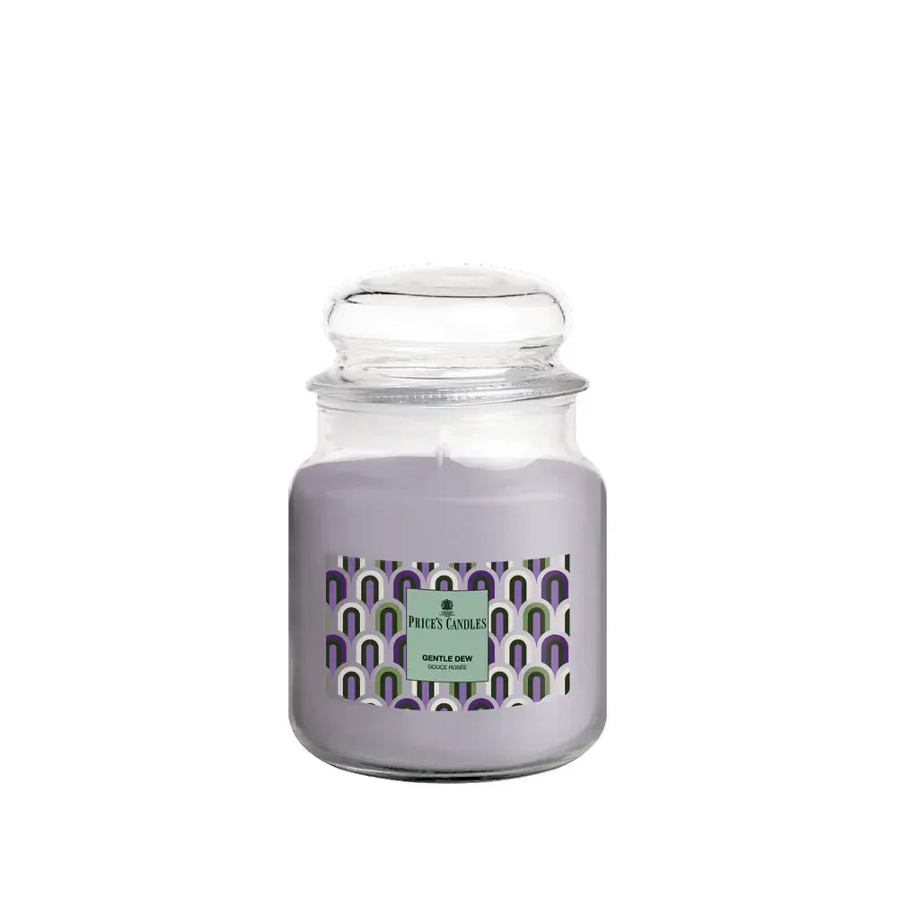 Price’s Candles Gentle Dew – Candela Profumata in Giara Piccola 100 g