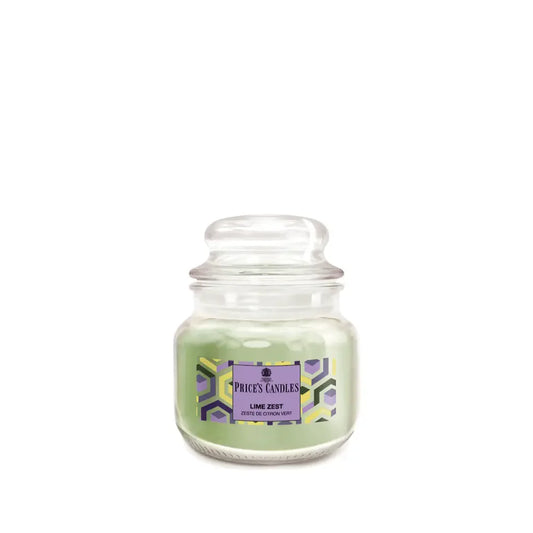 Price’s Candles Lime Zest – Candela Profumata in Giara Piccola 100 g