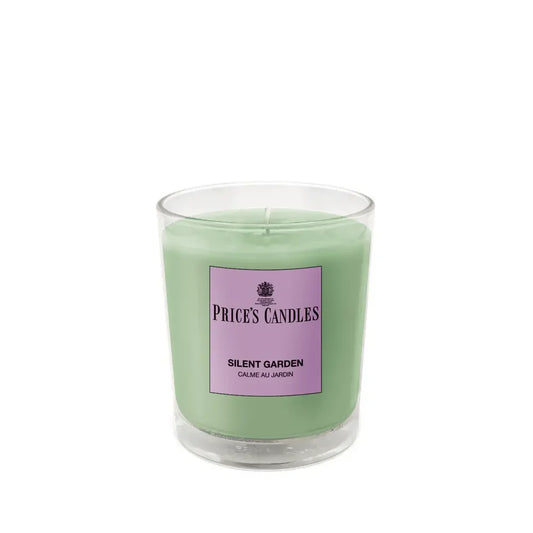 Price’s Candles Silent Garden – Candela Profumazione Floreale in Bicchiere 170 g