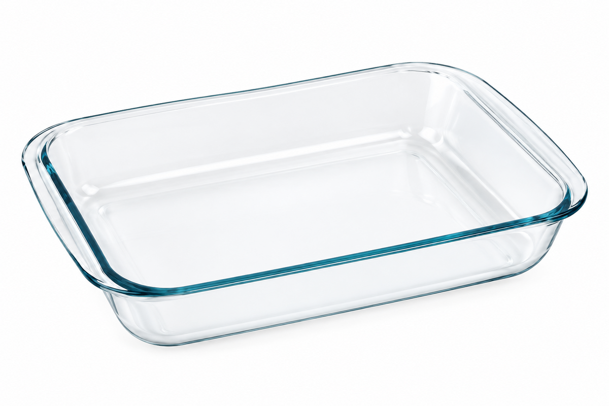 Rostiera rettangolare in vetro Pyrex – 2 misure