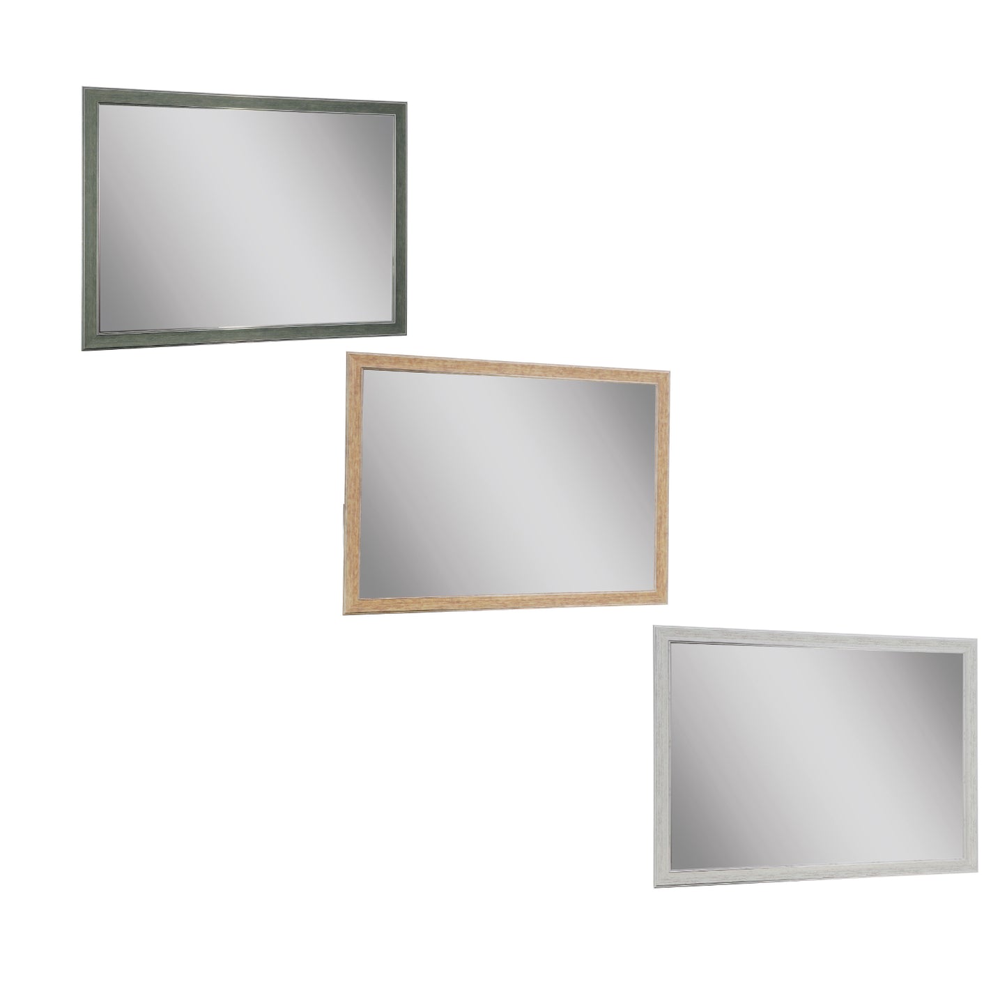 Specchio Mikke – 50x70 cm, Assortito in 3 Colori