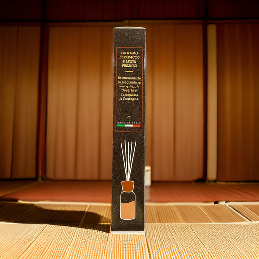 Diffusore con Midollini 125ml Tabacco e Legni preziosi