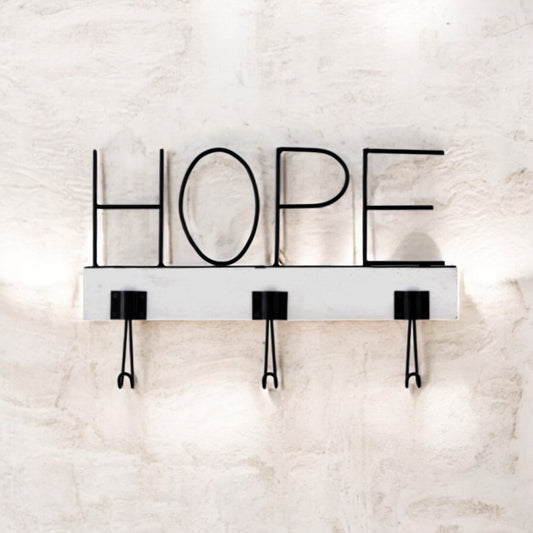 Appendiabiti da Parete in Legno e Metallo – Assortito in 2 Colori