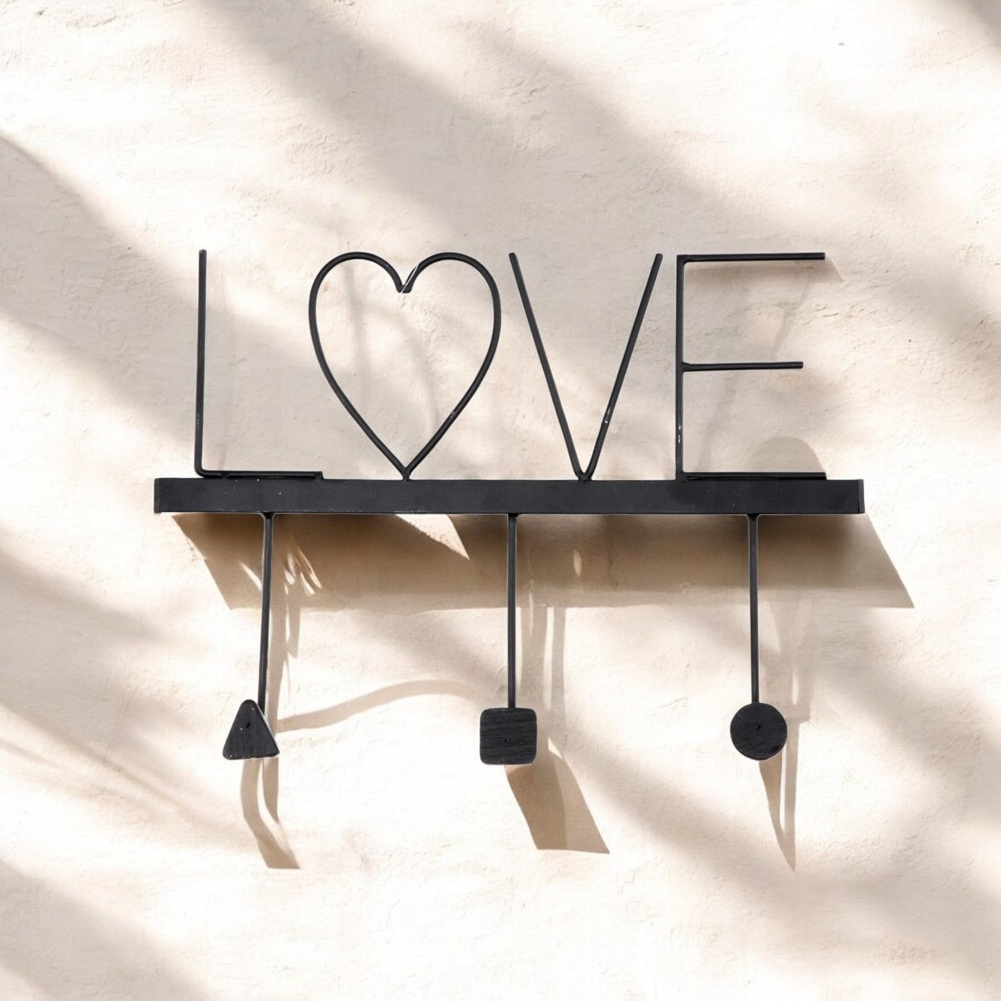 Appendiabiti in Metallo con 3 Ganci