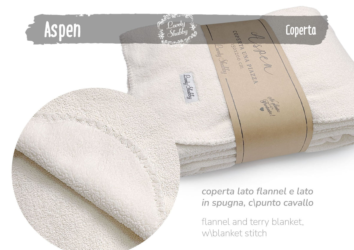 Aspen - Coperta 2 Piazze - 200x230 cm