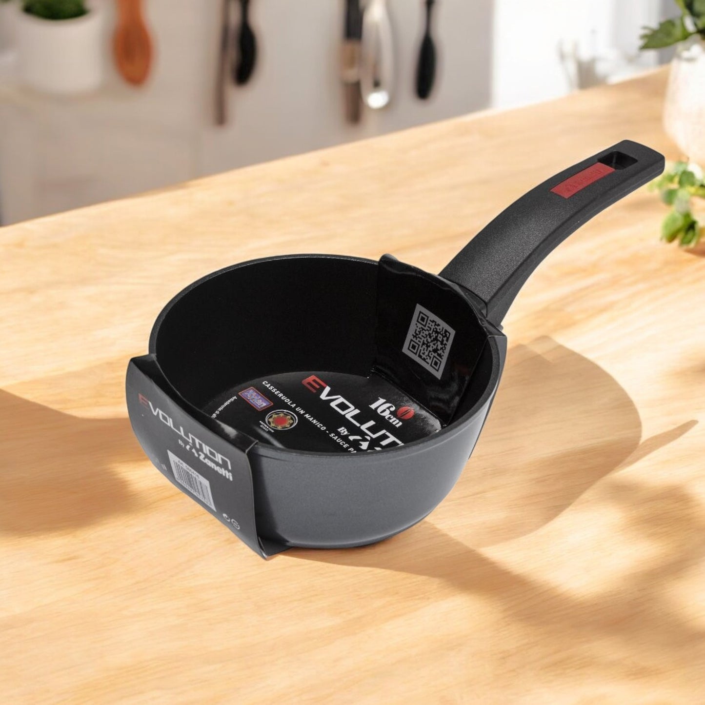 Casseruola con Manico Antiaderente Evolution - Diametro 16 cm