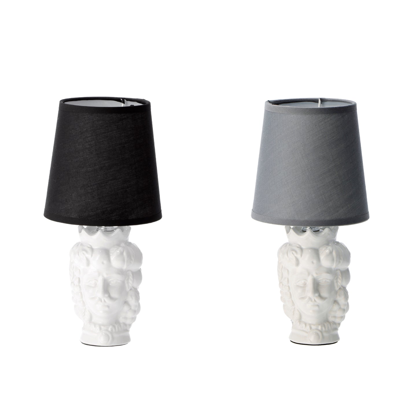 Lampada in Ceramica Moro – 2 Colori Assortiti