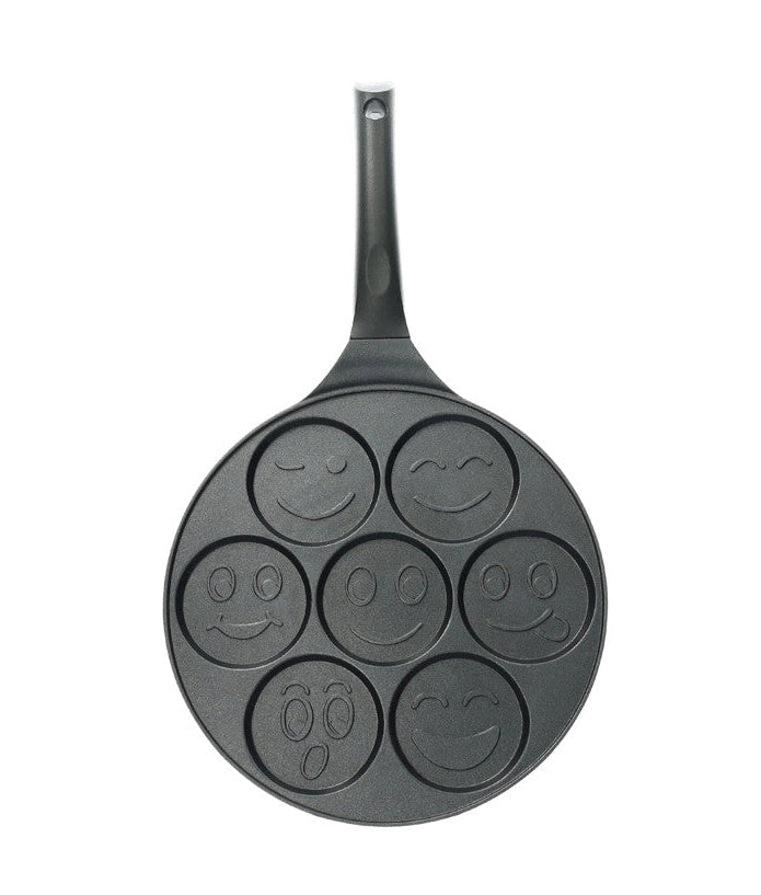 Padella Pancake Smile Brandani Happy Day Ø26,5 cm – Antiaderente in Alluminio