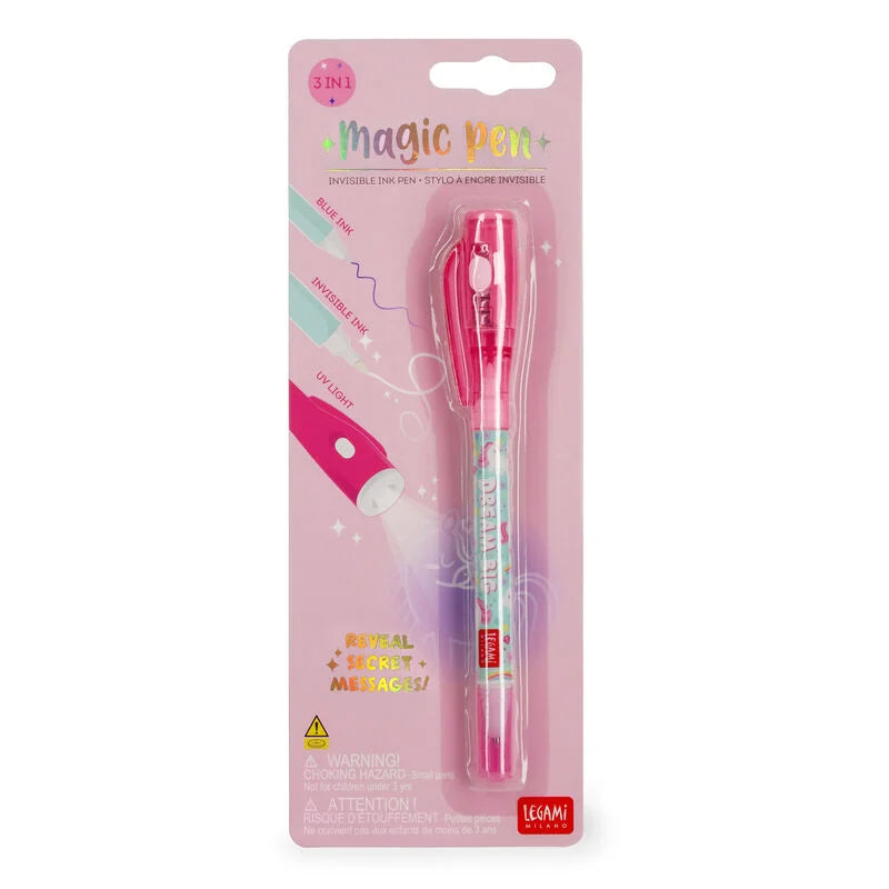 Penna con Inchiostro Invisibile Magic Pen a tema Unicorno Legami