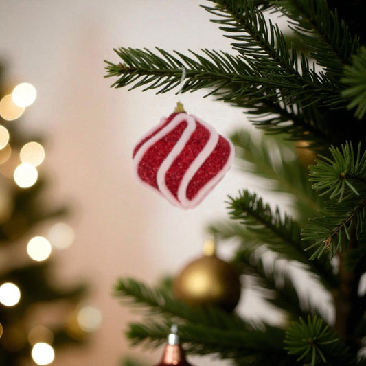 Decorazione Albero di Natale in Polistirolo - Forma Rombo