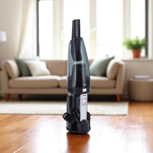 Aspirapolvere Portatile Ricaricabile 3 in 1 con Supporto – 40-80 W – Autonomia fino a 20 Minuti – Capacità 0,4 L – cm. 40