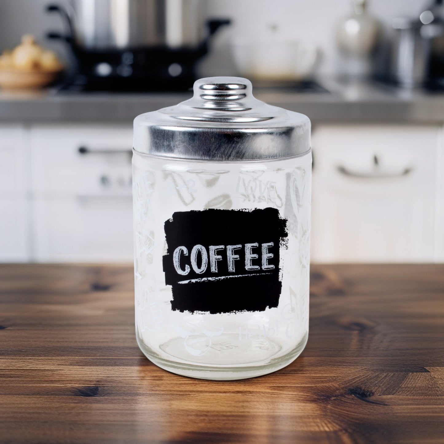 Barattolo in Ceramica Lavagna per Caffè 800 cc