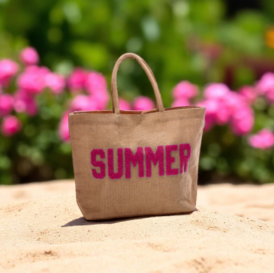 Borsa in Juta per spiaggia e uscite estive.
Venduto da Prodomo negozio online di Casalinghi