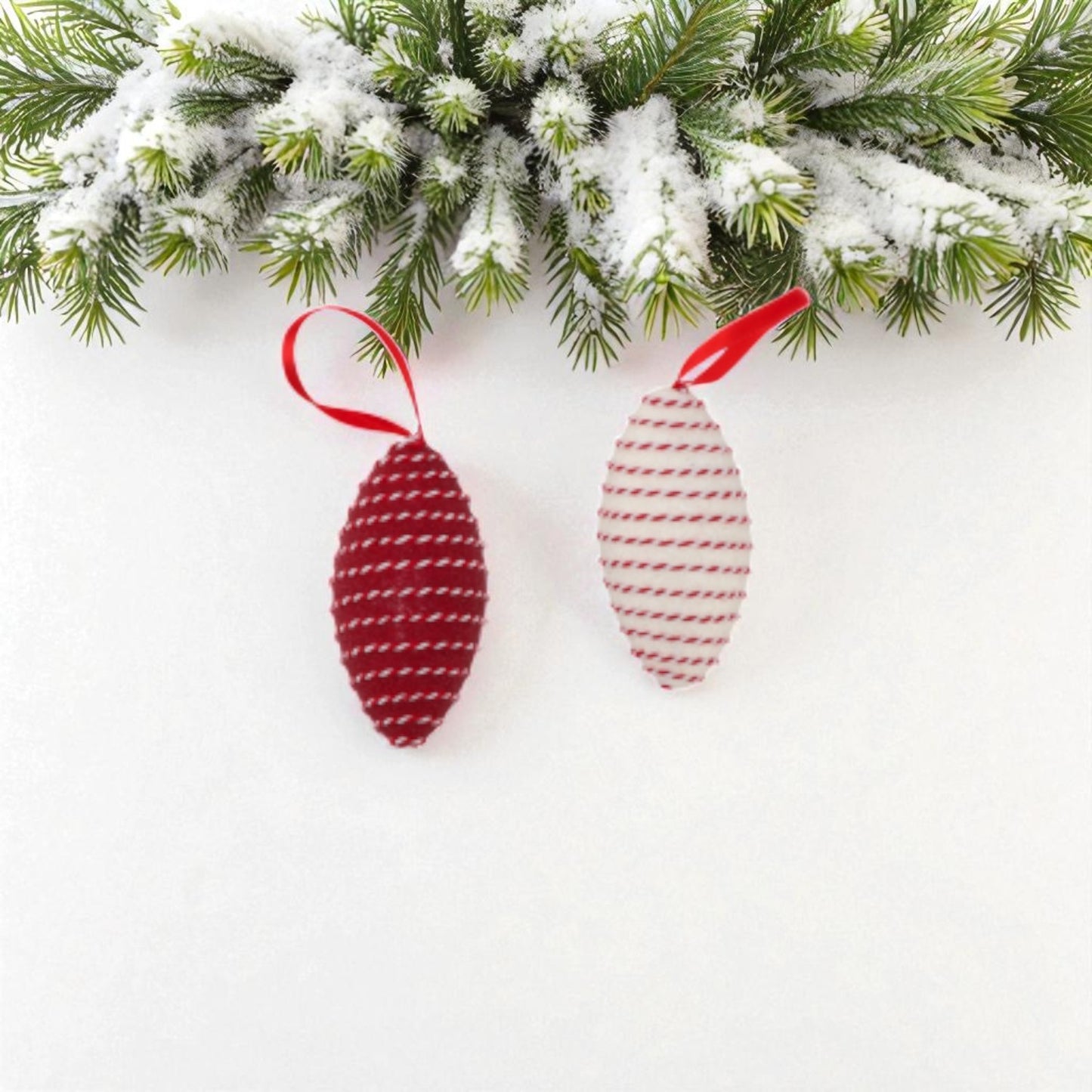 Decorazione Albero di Natale in Polistirolo da Appendere