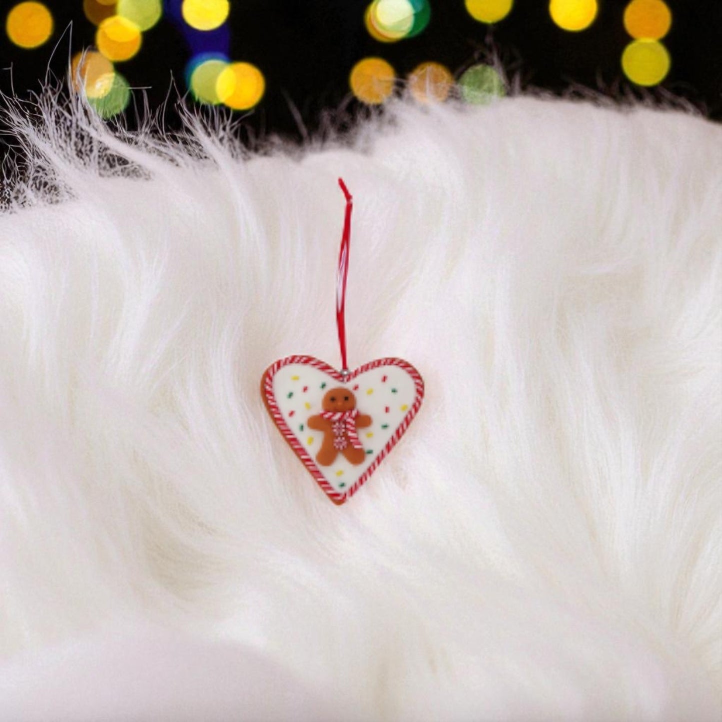 Decorazione Natalizia Marzapane in Argilla da Appendere – 3 Modelli Assortiti