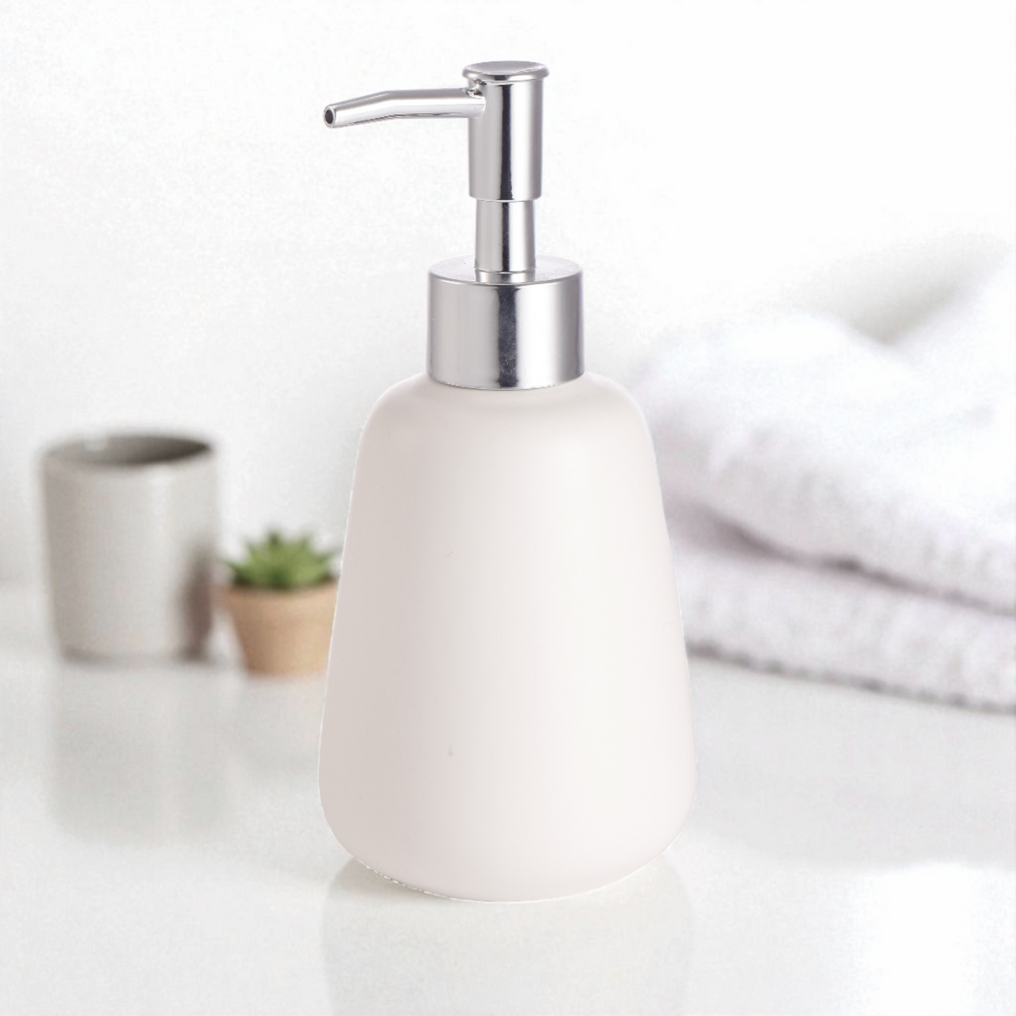 Dosasapone Dolomite in Ceramica - Dispenser Bagno 16,8 cm - 3 Color Disponibili