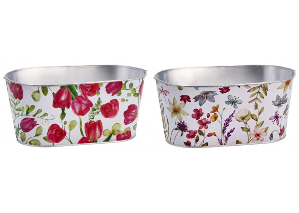 Fioriera in metallo. Venduto da Prodomo negozio online di Casalinghi