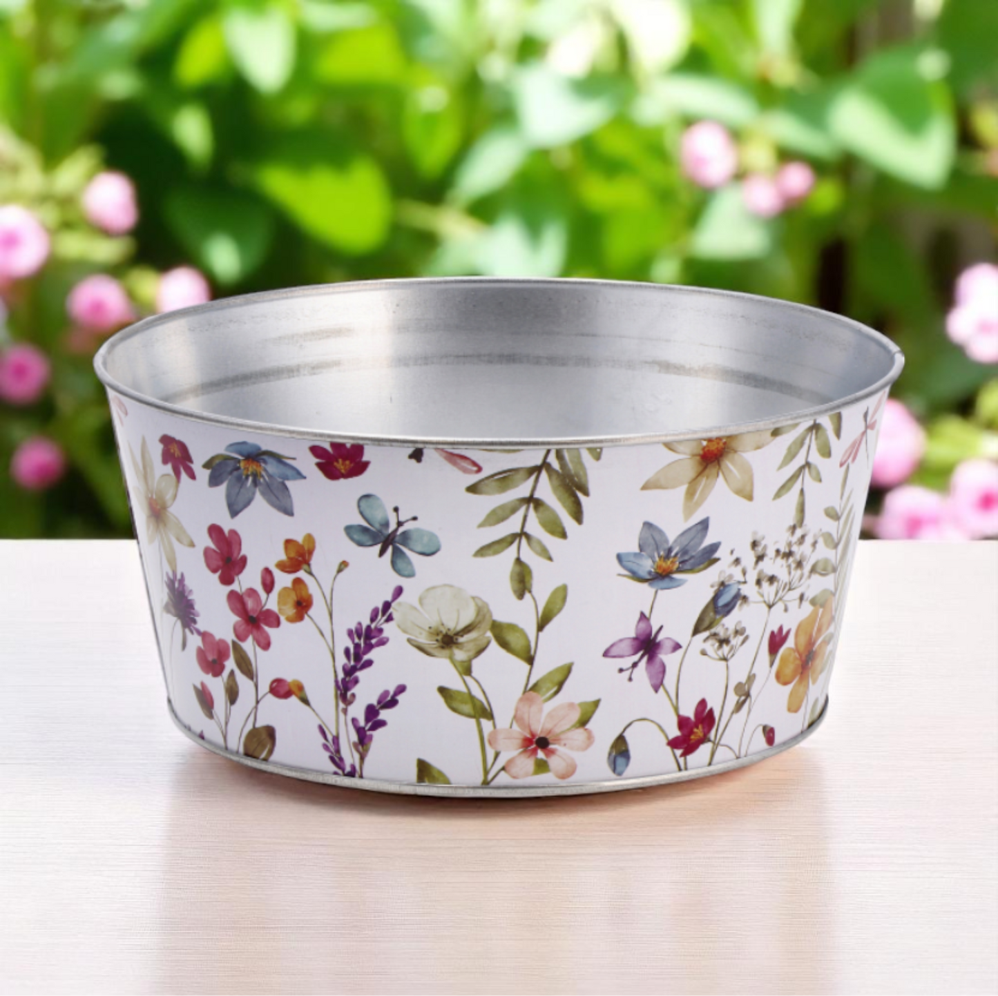 Fioriera Rotonda in Ferro – 4 Dimensioni disponibili