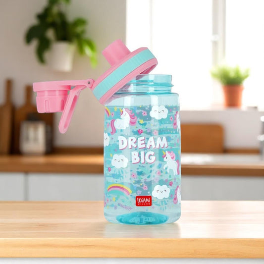 Borraccia per Bambini con Beccuccio – 400 ml – Let's Drink Unicorn – Legami