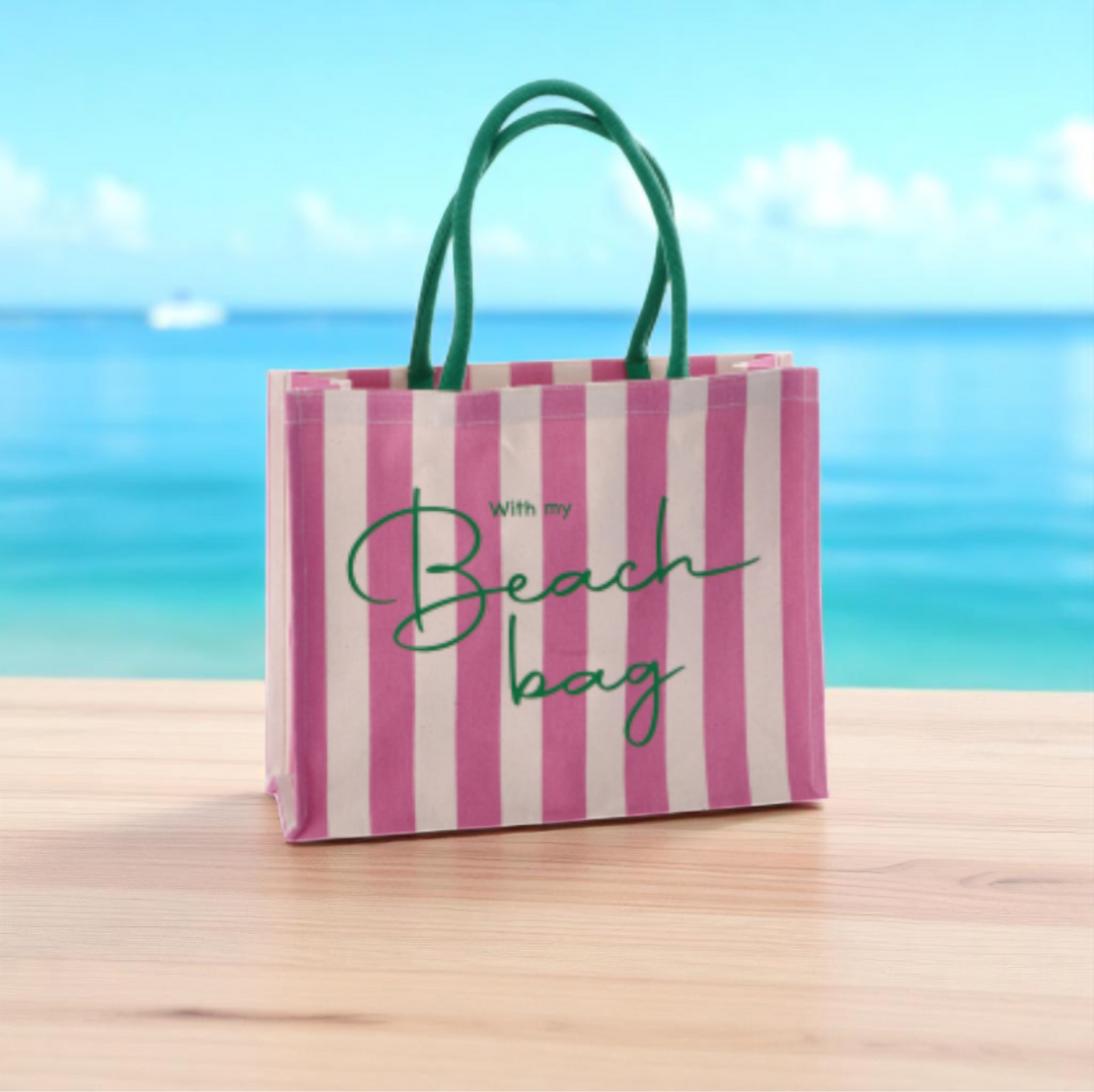 Borsa mare in cotone su una spiaggia.
Venduto da Prodomo negozio online di Casalinghi
