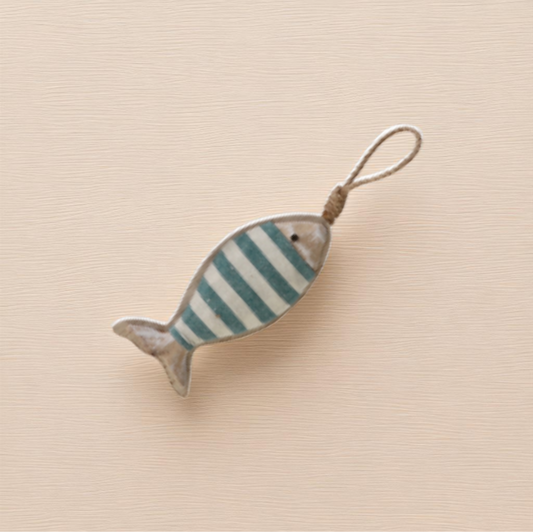 Decorazione da appendere a forma di pesce. Venduto da Prodomo negozio online di Casalinghi