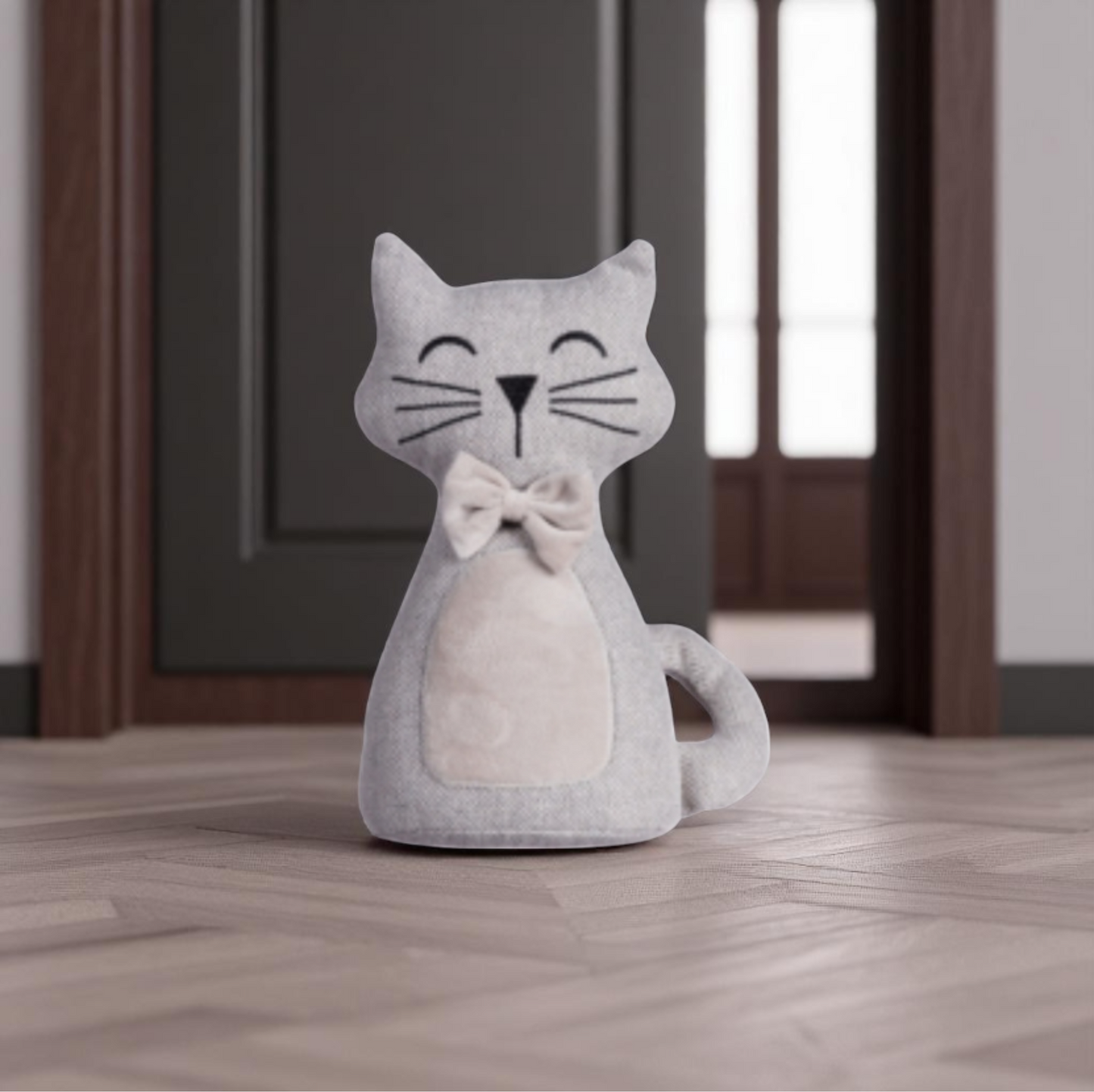 Fermaporta a forma di gatto. Venduto da Prodomo negozio online di Casalinghi