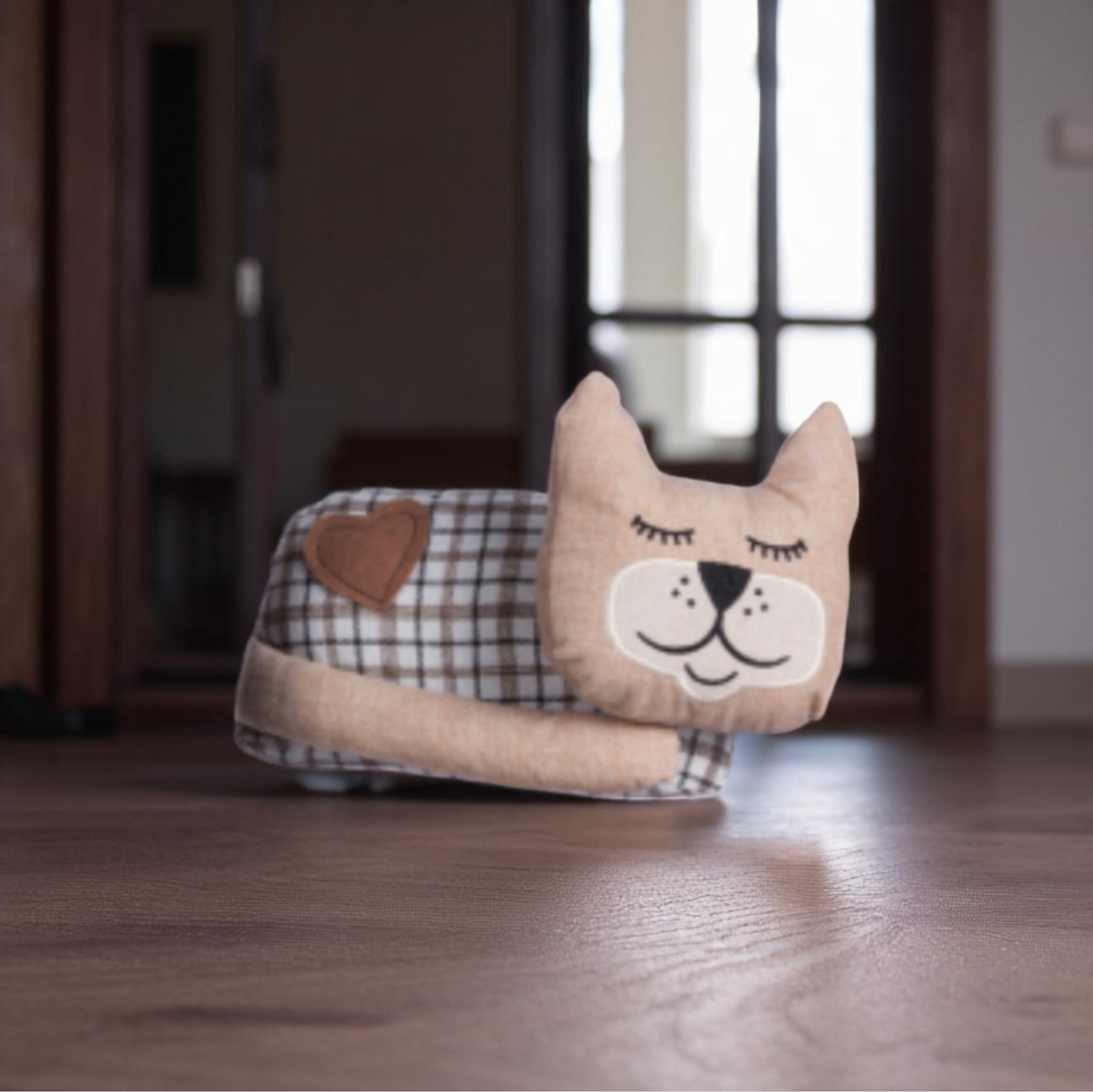 Fermaporta a forma di gatto. Venduto da Prodomo negozio online di Casalinghi