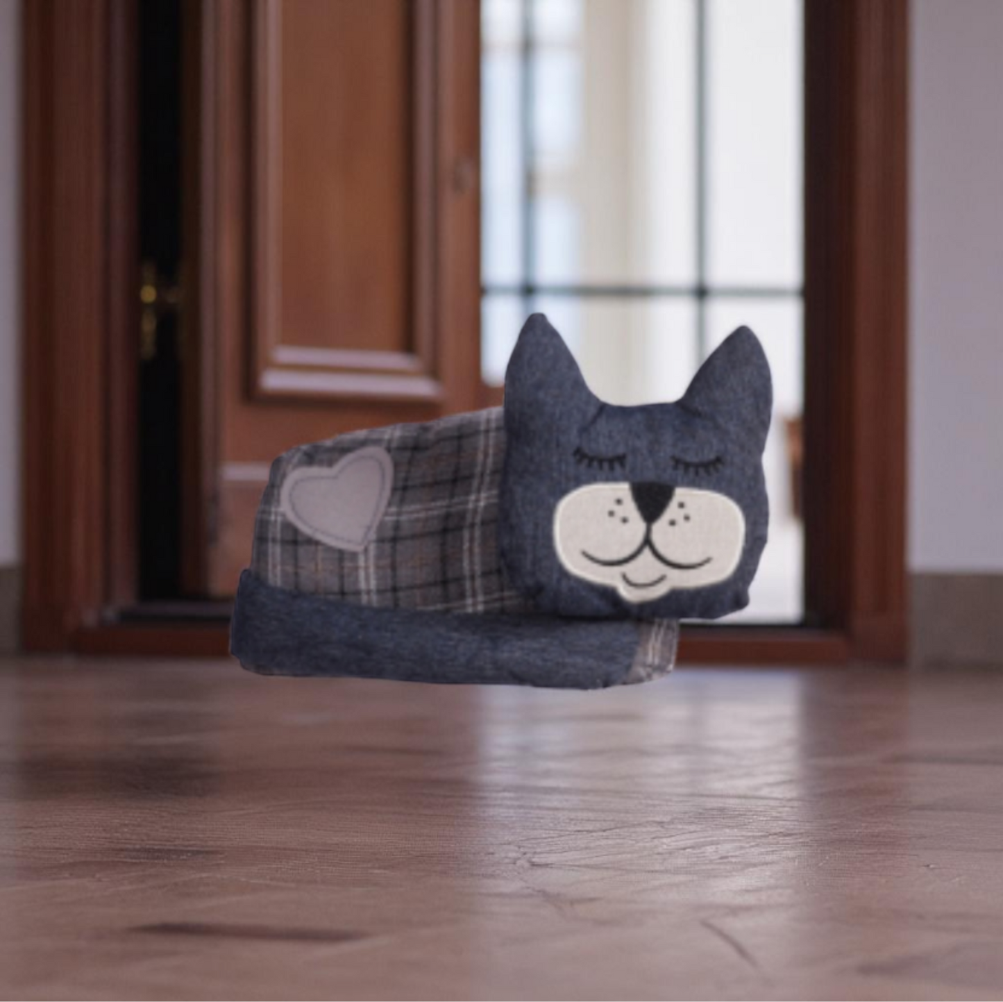 Fermaporta a forma di gatto. Venduto da Prodomo negozio online di Casalinghi