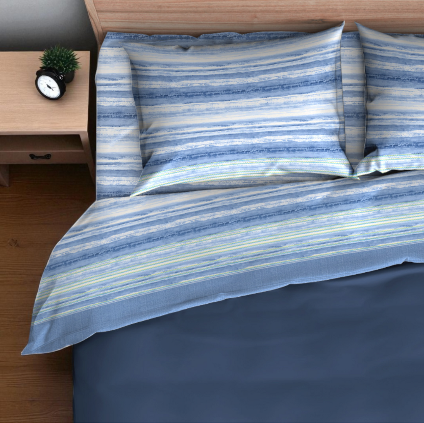 Completo letto Life in cotone – disponibile in 3 dimensioni – colori assortiti