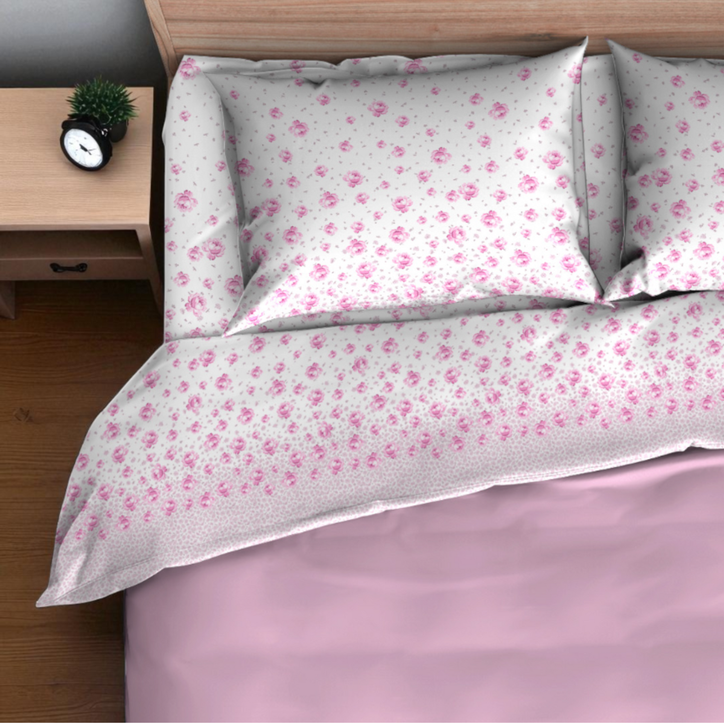 Completo letto Life in cotone – disponibile in 3 dimensioni – colori assortiti