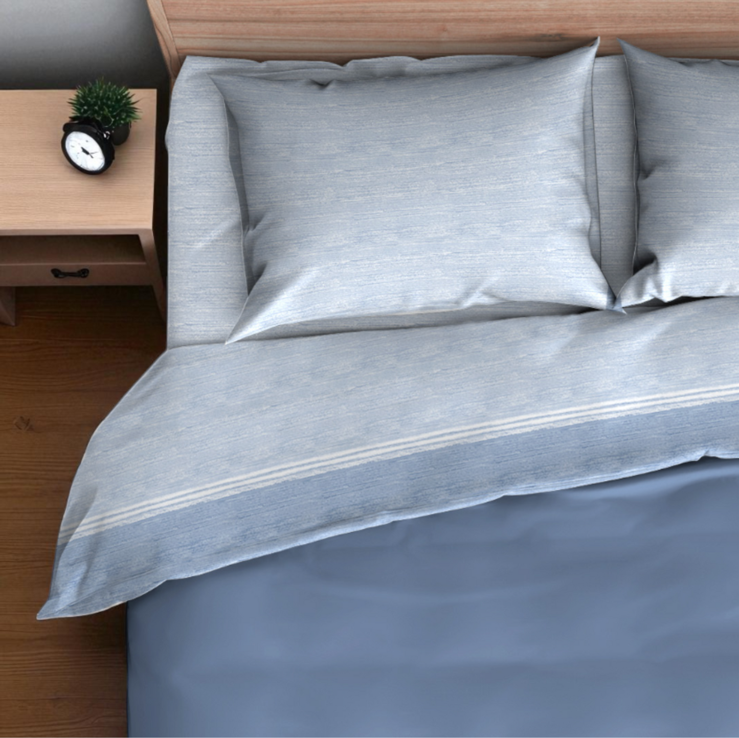 Completo letto Life in cotone – disponibile in 3 dimensioni – colori assortiti