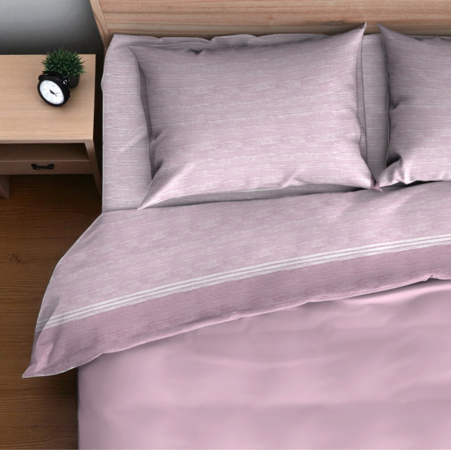Completo letto Life in cotone – disponibile in 3 dimensioni – colori assortiti