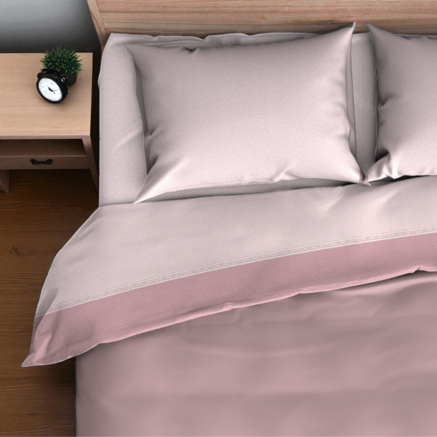 Completo letto Life in cotone – disponibile in 3 dimensioni – colori assortiti