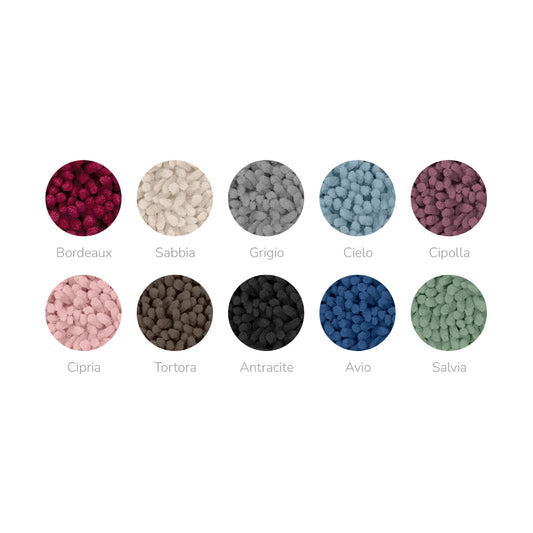 Tappeto Bagno Octopus – Dimensioni 50×80, 55×100, 60×120 cm – 10 Colori Assortiti