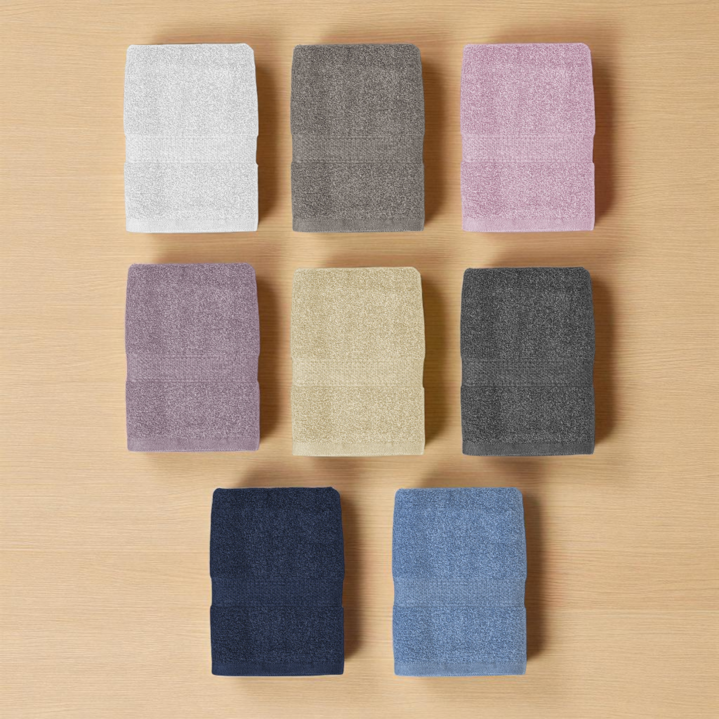 Telo Spugna 70x140 cm Tinta Unita in 8 Colori